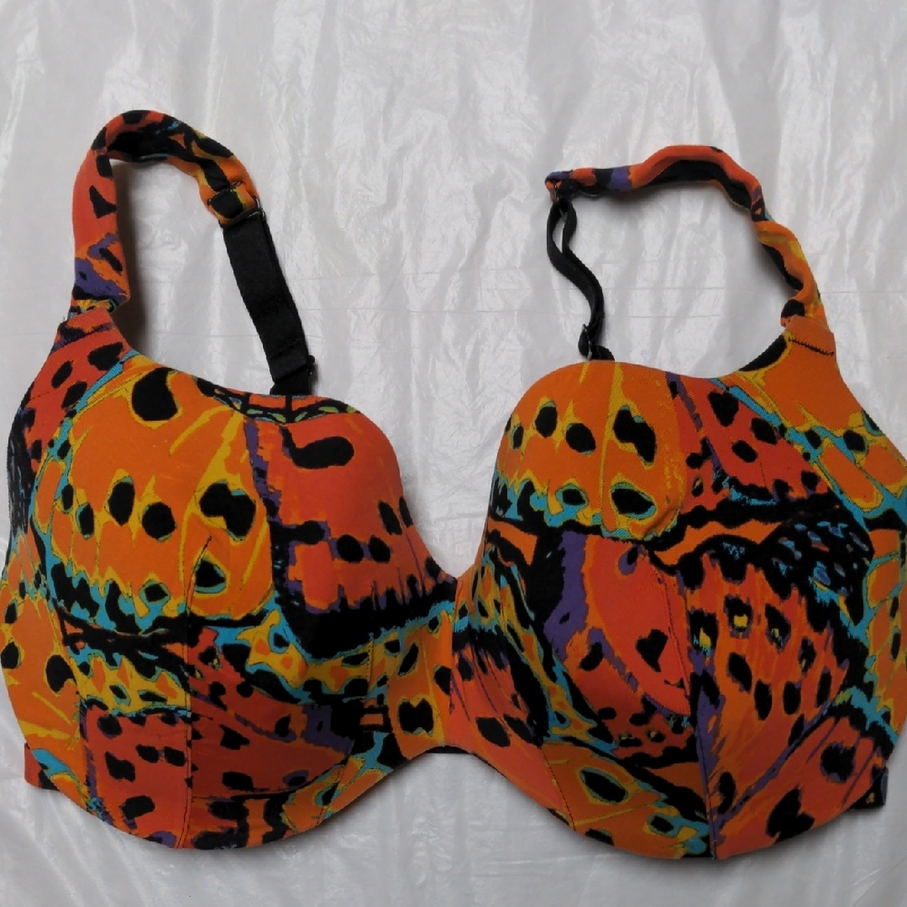 Cacique Plus Size Colorful Underwire Bra Size 38F
